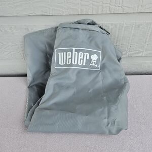 Weber 7175 Grill Cover fits 18" Charcoal Grill Grey Small Outdoor